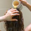 Apple Cider Vinegar Rinse Application